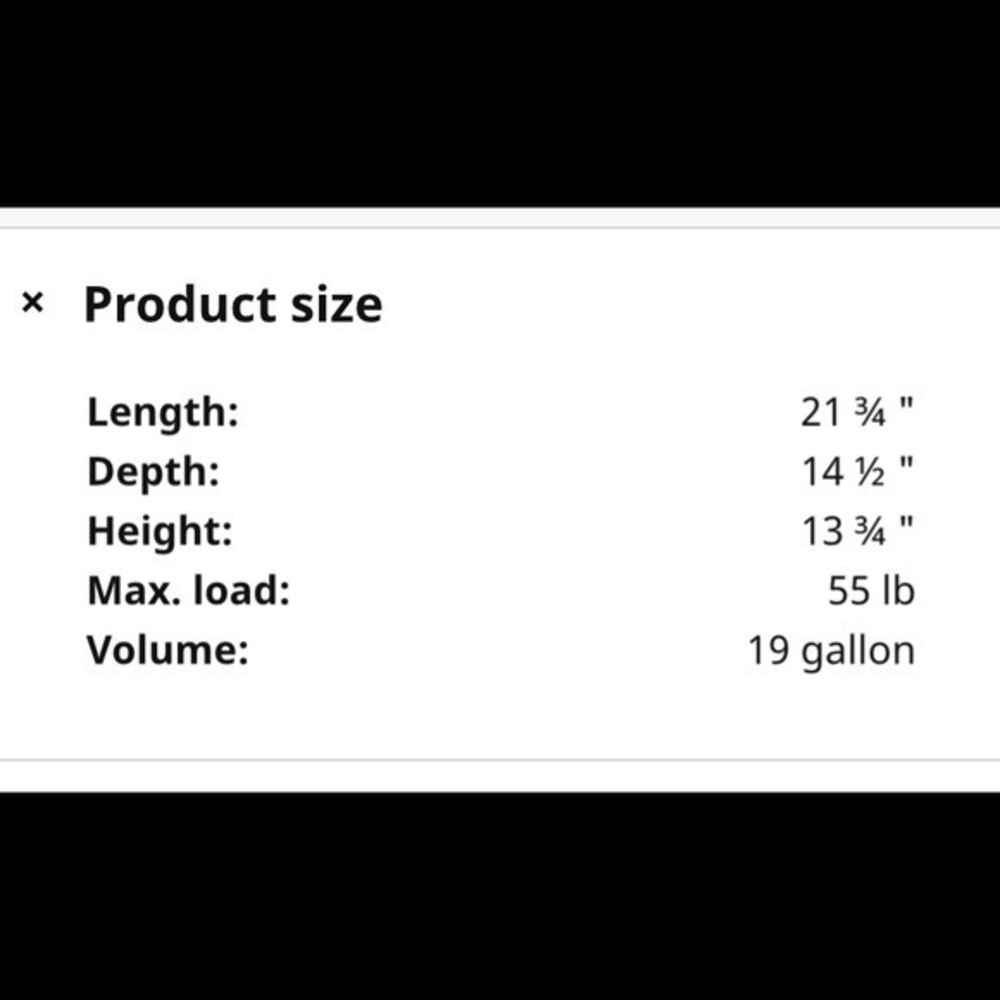 1 FRAKTA
Shopping bag, large, blue, 19 gallon, new, sturdy decor storage blue - Picture 3 of 5